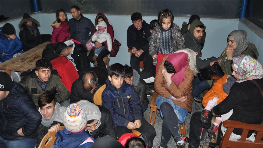 Turkish Coast Guard rescues 43 migrants in Aegean Sea