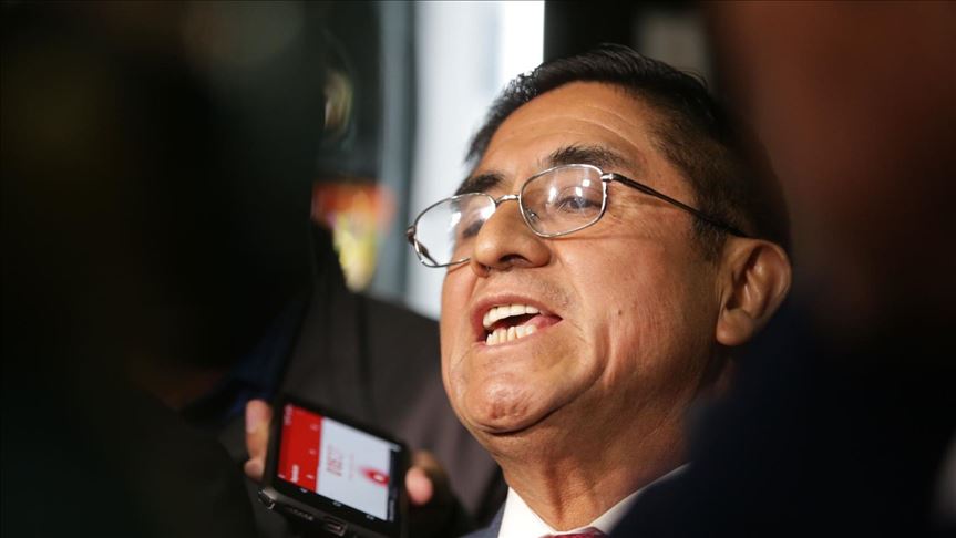 Exjuez supremo de Perú César Hinostroza sale de la cárcel en España