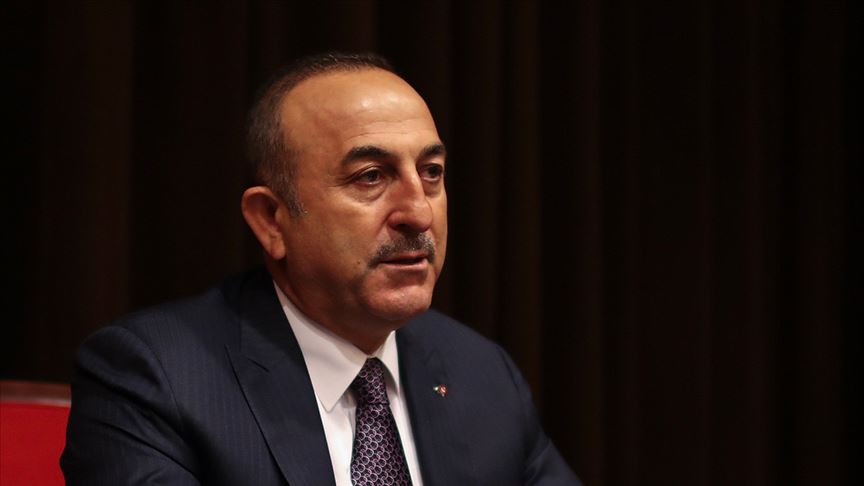 Çavuşoğlu Fransız mevkidaşıyla görüştü
