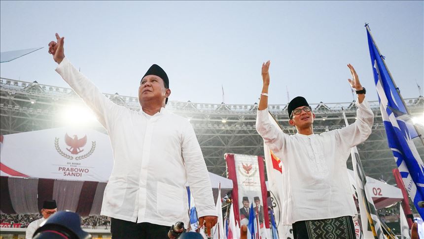 Prabowo Subianto dan Sandiaga Uno pasangan capres dan cawapres terkaya pada Pemilu 2019