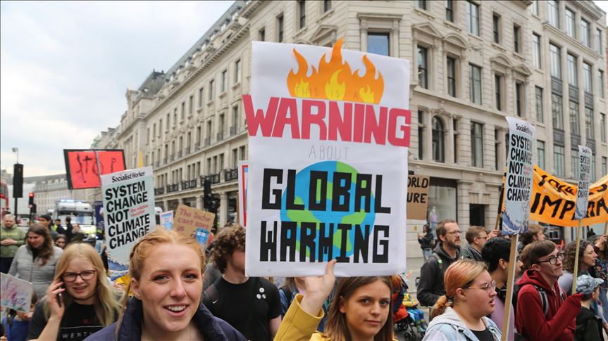 UK: Young people, children rally against climate change