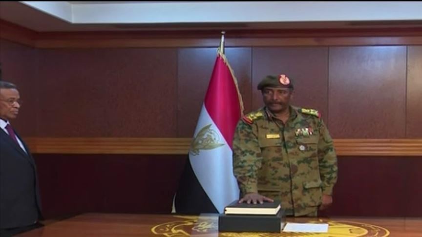 Who is new head of Sudan's transitional council?