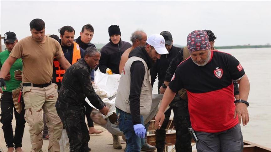 شمار قربانیان واژگونی کشتی در عراق به 116 نفر رسید