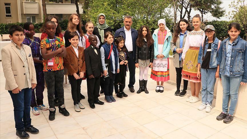 World children in Samsun for Turkey’s Children's Day