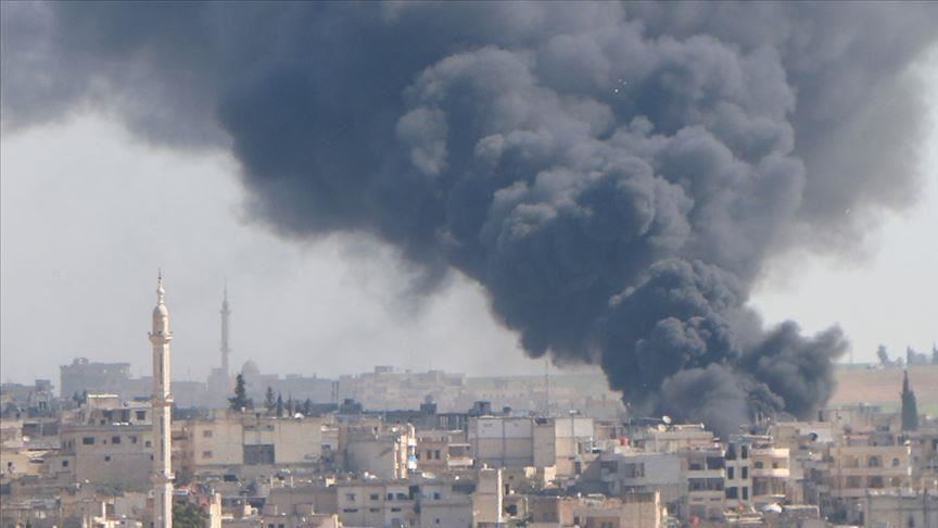 إصابة 5 مدنيين في غارات جوية على إدلب