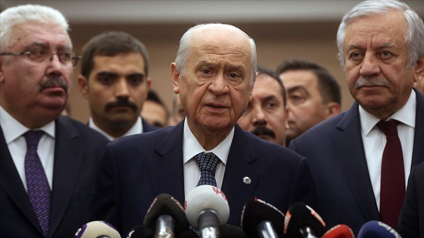 MHP Genel Başkanı Bahçeli: Mazbatayı stadyuma taşımak siyasi düşmanlık için ekilen tohumdur