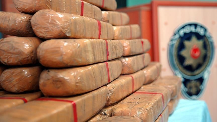 Over 285 kg of heroin seized in eastern Turkey 
