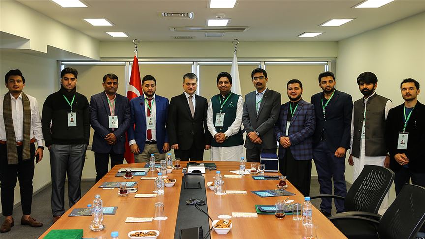 Pakistan Ulusal Gençlik Konseyi'nden AA'ya ziyaret