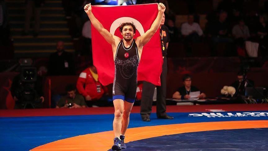 Pegulat Turki menangkan emas di kejuaraan Eropa