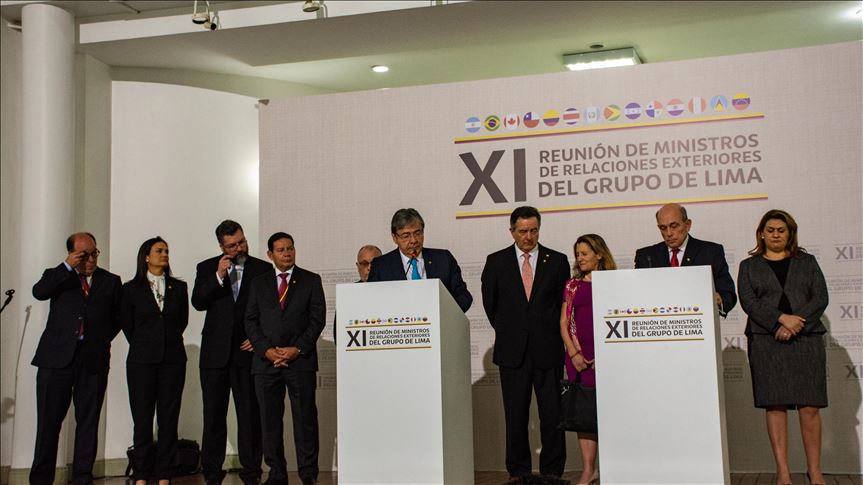 Colombia pide a Grupo de Lima emitir una declaración “audaz, fuerte y vigorosa”