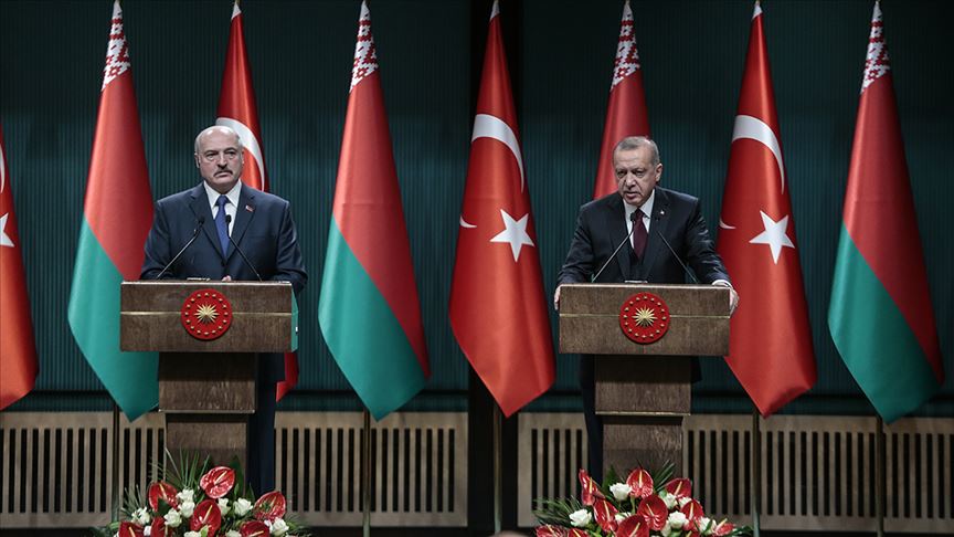 Cumhurbaşkanı Erdoğan: Belarus ile ticarette 1,5 milyar dolarlık hedef var