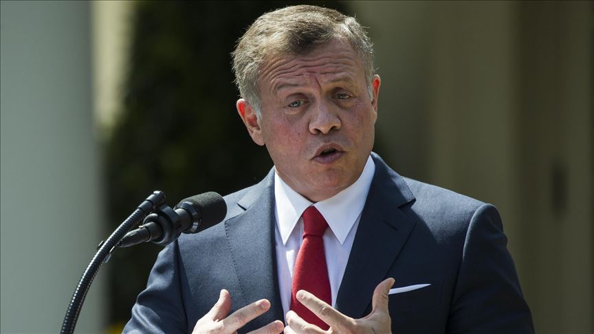 Jordan king holds talks with Qatari defense minister