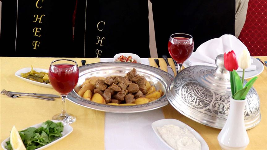 Altın madalyalı lezzet: Ayvalı kavurma ve reyhan şerbeti