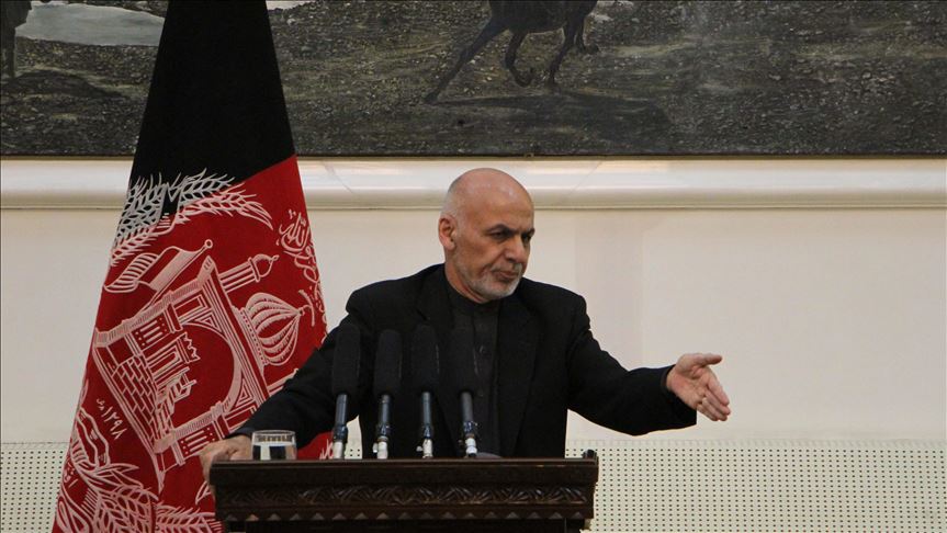 Emotionally-charged Ghani invites Taliban to peace