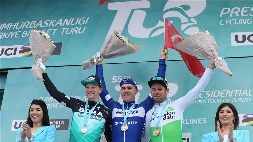 Cyclisme: Fabio Jakobsen, remporte la 3ème étape du Tour de Turquie 2019