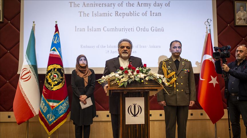 Iranian embassy in Ankara marks Armed Forces Day