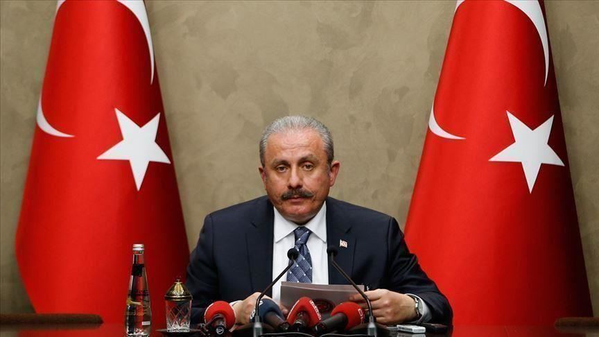 رئيس البرلمان التركي: نأمل من العراق عدم توفير ملاذ لـ"بي كا كا" 