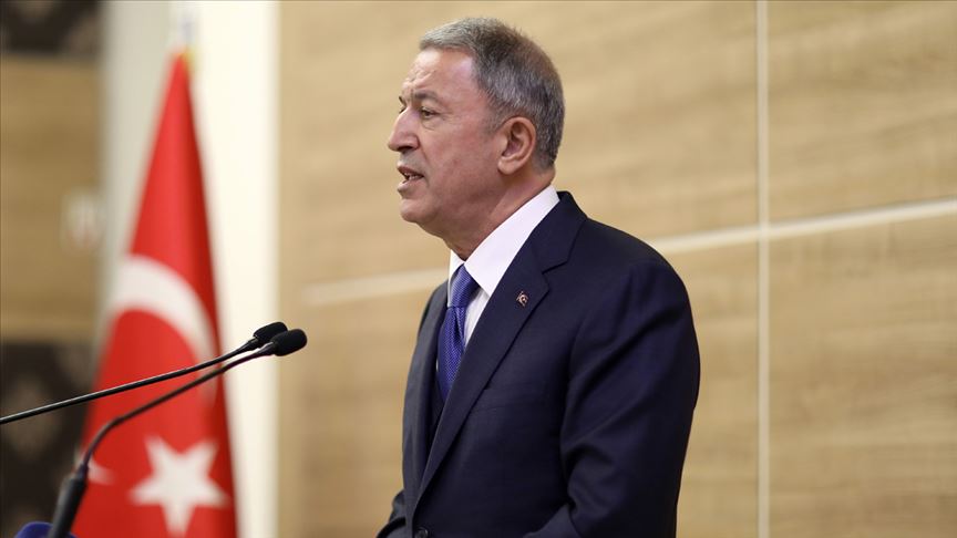 Milli Savunma Bakanı Akar: Gayri askeri adaların silahlandırılması uluslararası hukukun ihlalidir