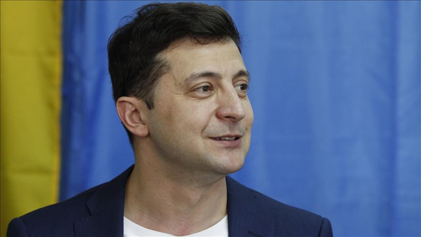 Зеленский побеждает на выборах президента Украины