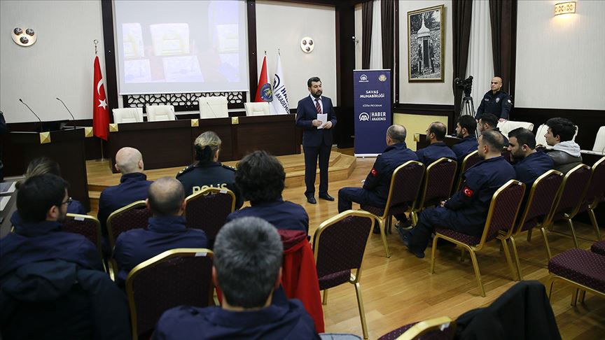 AA'nın 14. Dönem Savaş Muhabirliği Eğitimi başladı