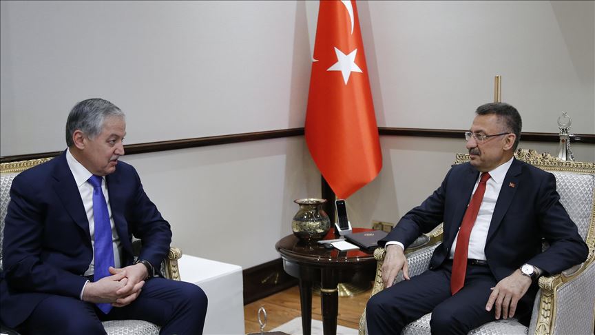 Turquie : Oktay reçoit le MAE tadjik Mukhriddin