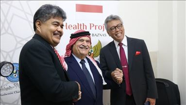 Prince Hassan resmikan klinik bantuan Baznas untuk pengungsi Palestina