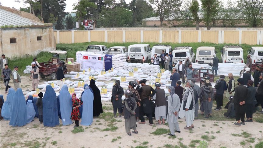 Turkey’s TIKA hands out aid in Afghanistan after floods