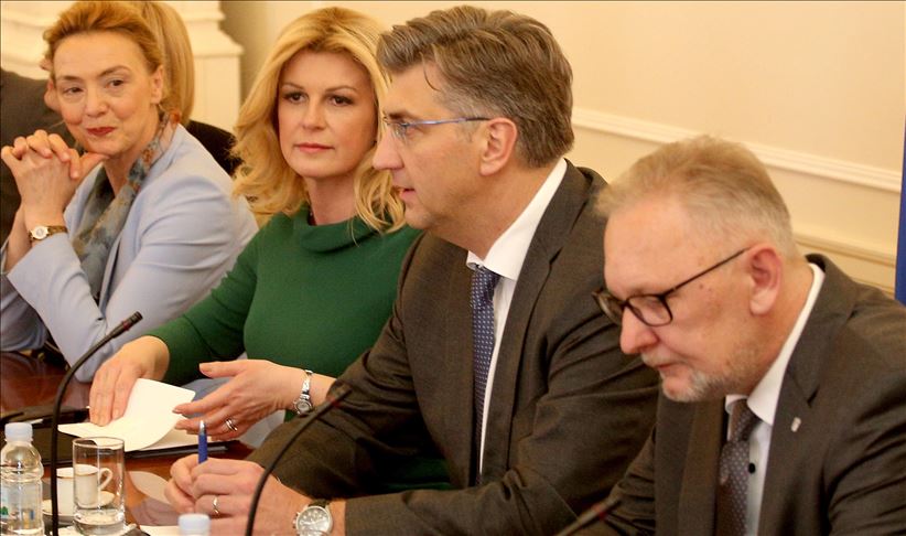 Predsjednica i premijer na prezentaciji rezultata o razvoju identiteta i brenda Republike Hrvatske