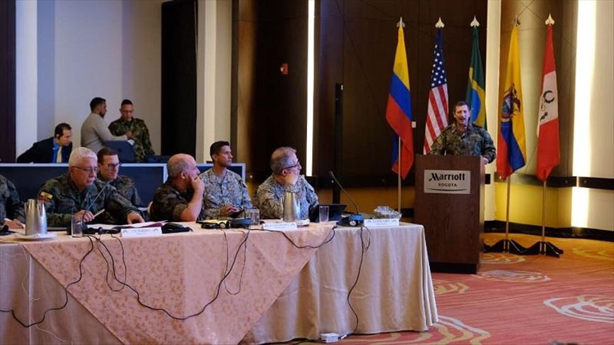 Concluye cumbre militar internacional en Bogotá