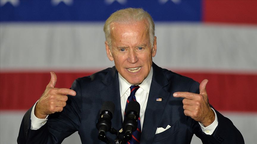 Biden 2020'deki ABD başkanlığı seçimi için partisinden aday adayı
