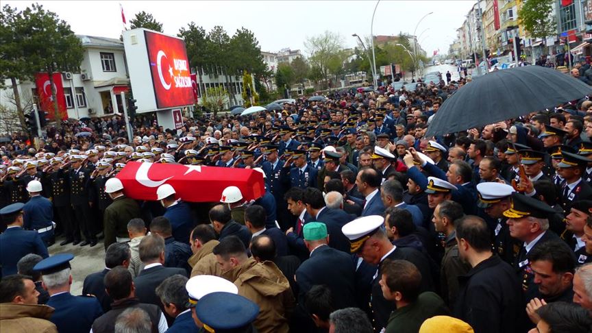 Şehit Hüseyin Bulut son yolculuğuna uğurlandı