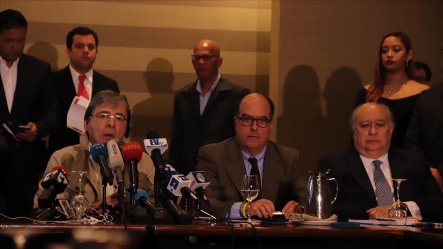 Canciller colombiano se reunió con representantes de Juan Guaidó en Bogotá