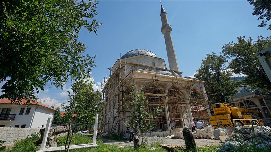 Bosna Hersek'te Foça Alaca Camisi ibadete açılıyor