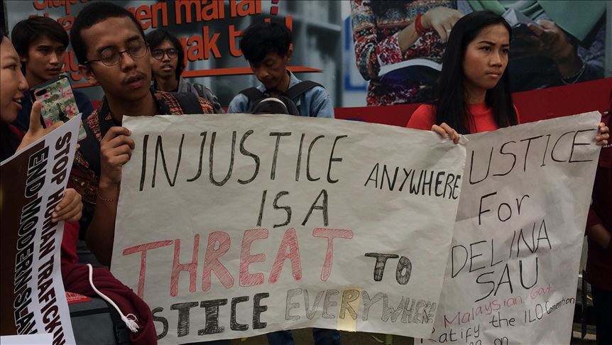 Buruh migran Indonesia tuntut Pemerintah Malaysia adili pembunuh Adelina