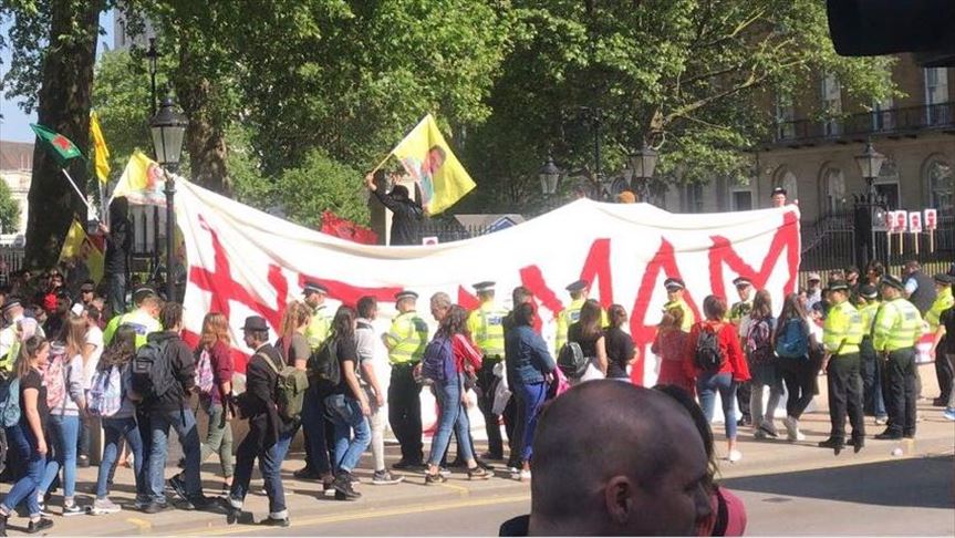 London: PKK supporters disturb peace in the city
