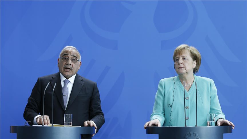Merkel: Germany supports territorial integrity of Iraq