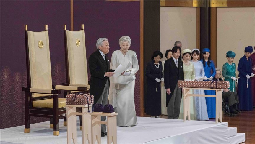 Emperador japonés Akihito abdica después de 30 años de reinado
