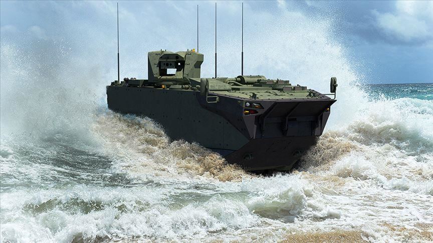 Turkish defense firm introduces amphibious assault car