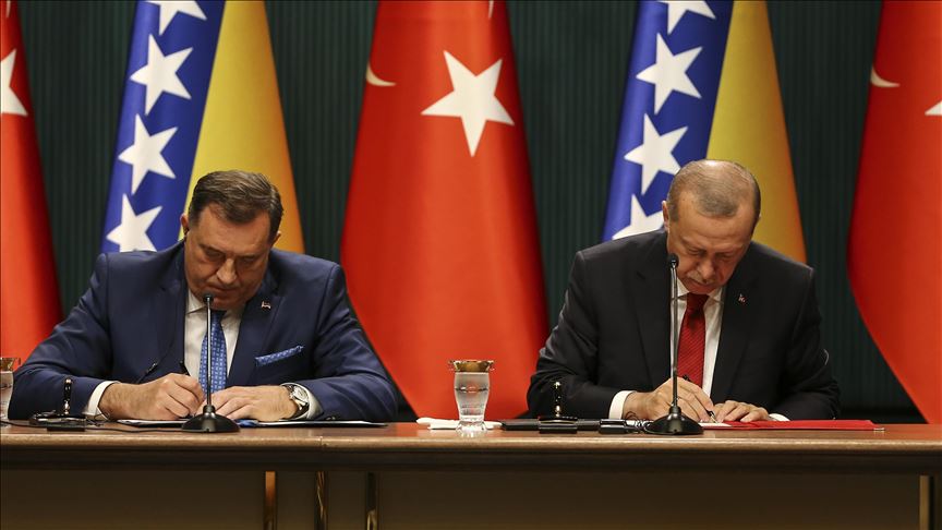 Turkey, Bosnia sign revised free trade agreement