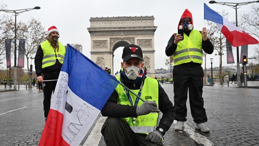 ИНФОГРАФИКА - Протесты во Франции продолжаются более 5 месяцев