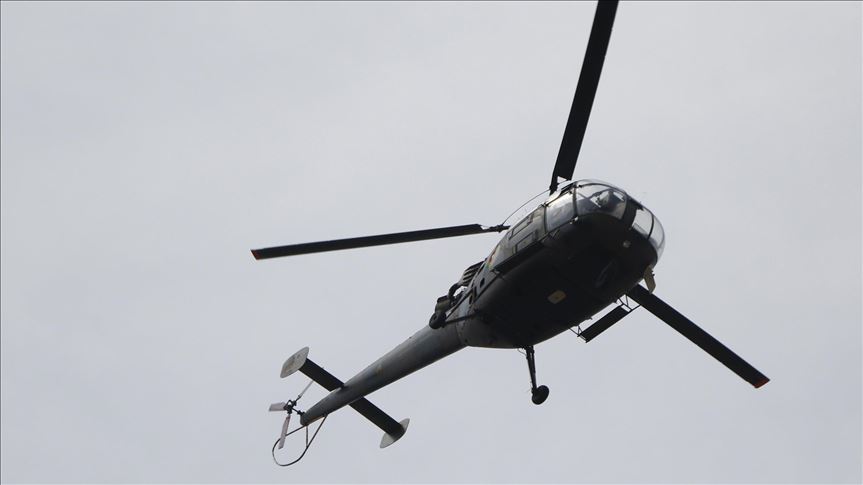 Un helicóptero del Ejército venezolano cayó con siete personas a bordo