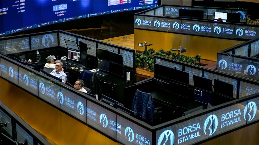 Turkey's benchmark stock index down at open