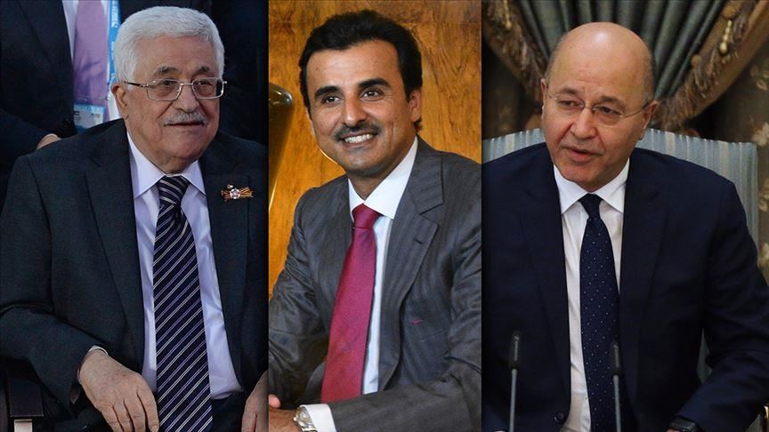 زعماء فلسطين وقطر والعراق يهنئون أردوغان بحلول رمضان