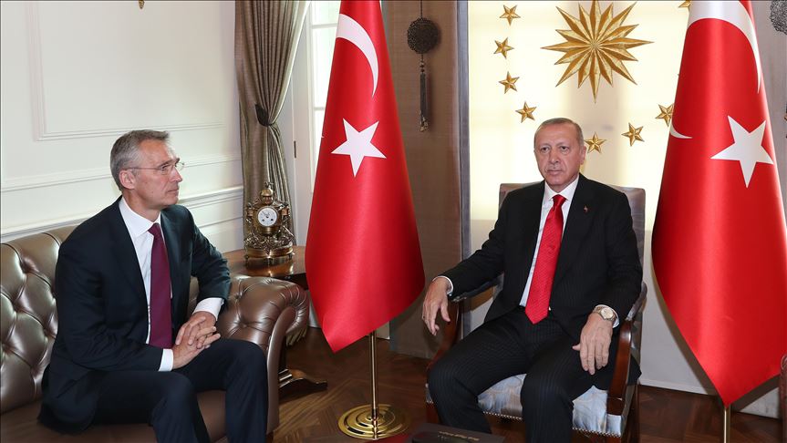 Президент Турции принял генсека НАТО 