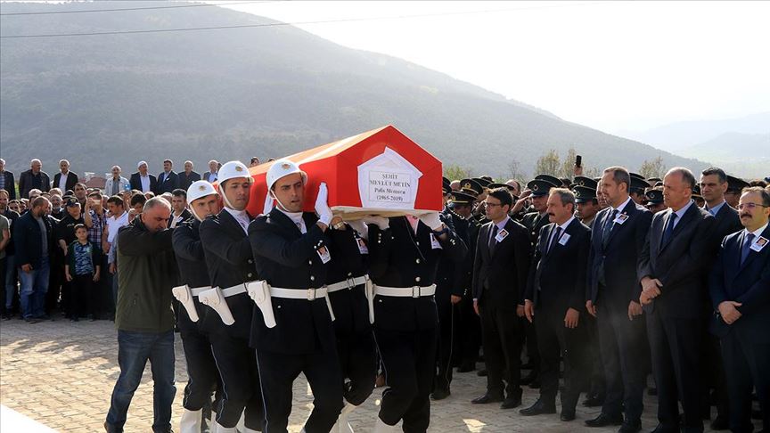 Şehit Mevlüt Metin son yolculuğuna uğurlandı