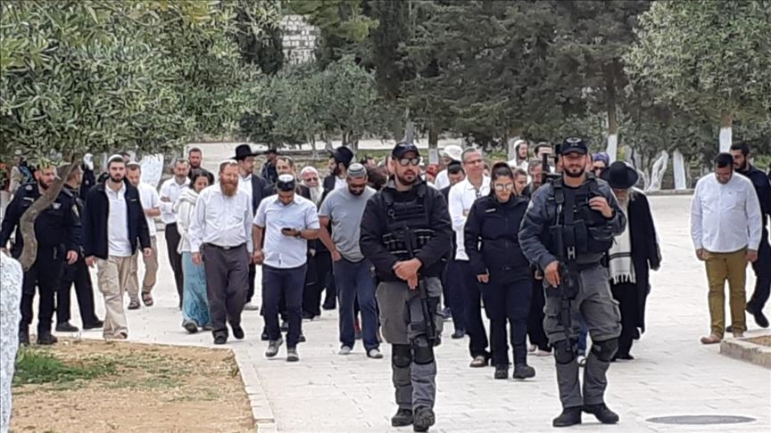 ViÅ¡e od 130 radikalnih Jevreja u pratnji policije uÅ¡lo u Al-Aksu