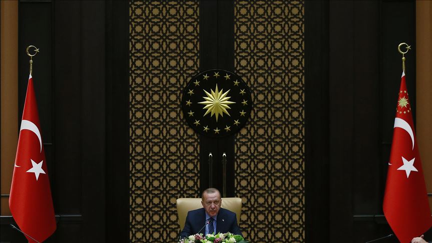 Turkey works insistently for full EU membership:Erdogan