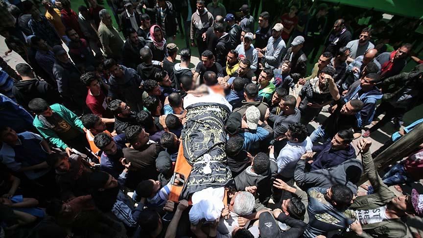 Israeli army martyrs Palestinian man in Gaza strip