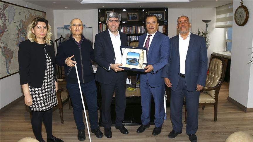 Türkiye Sakatlar Konfederasyonundan AA'ya ziyaret
