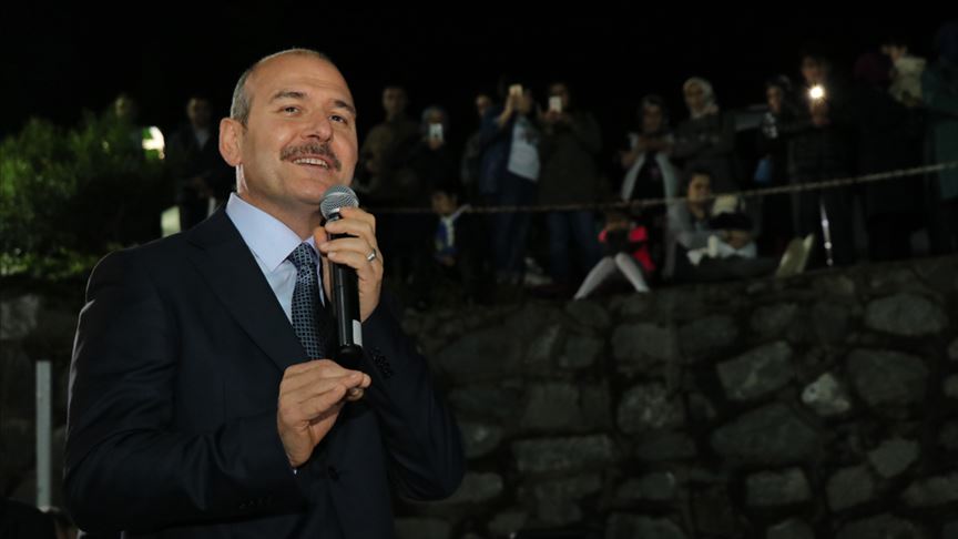 İçişleri Bakanı Süleyman Soylu: İyiliğin önünü kesmek isteyenlerle hep beraber mücadele edelim